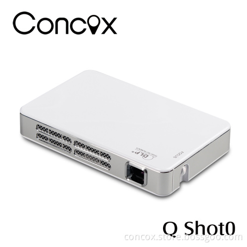 Concox Q Shot0 Multimedia Business Mini Portable Beamer with USB and Video